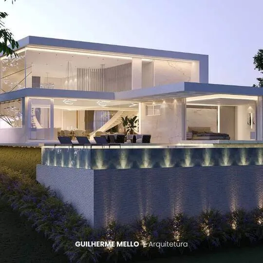 Residência alto padrão - Arquitetura: Guilherme Mello